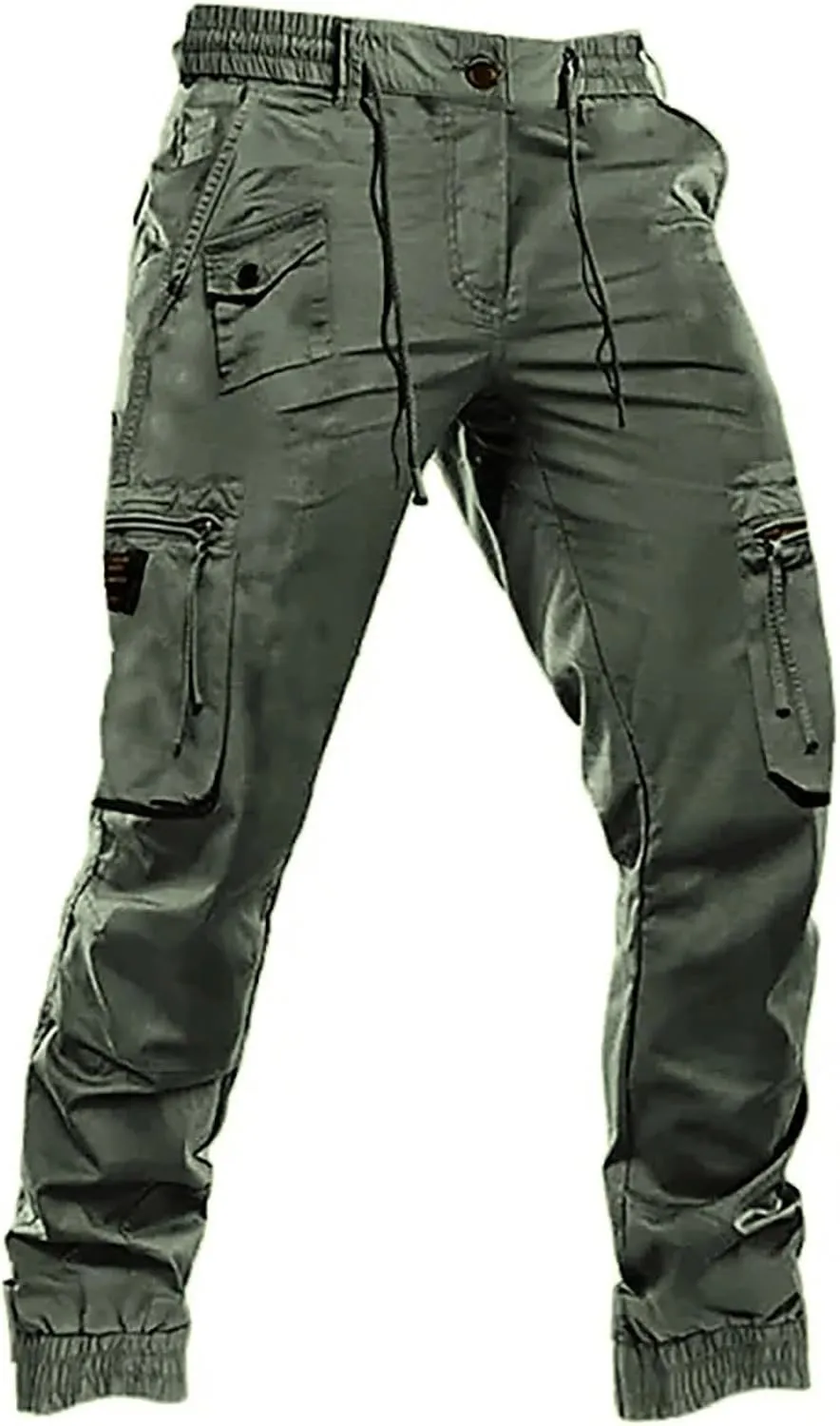 Mens 2024 Tactical Pants Ripstop Cargo Pants Lightweight Work Hiking Pants Outdoor Workout Joggers Work Military Pant
