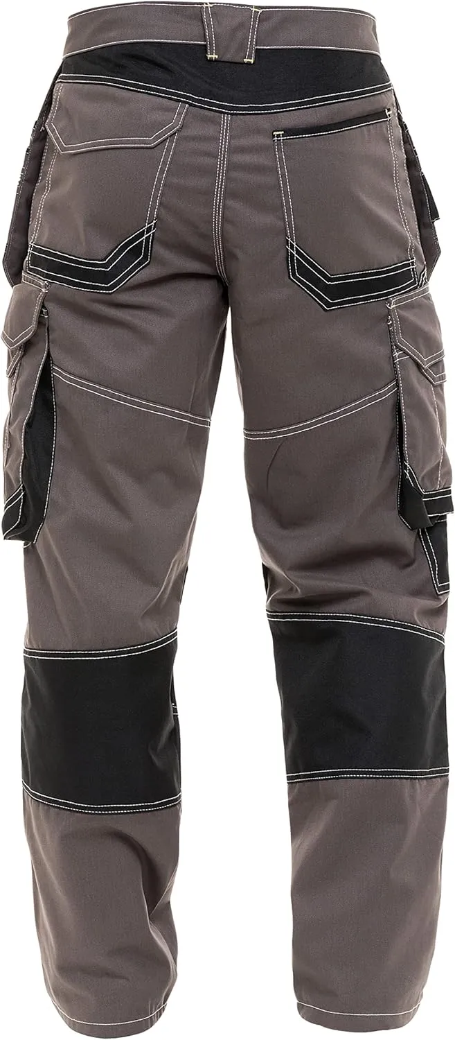 Mens Cargo Combat Pants Durable Work Pants with Tool Pockets Tactical Field Construction Work Safety Pants
