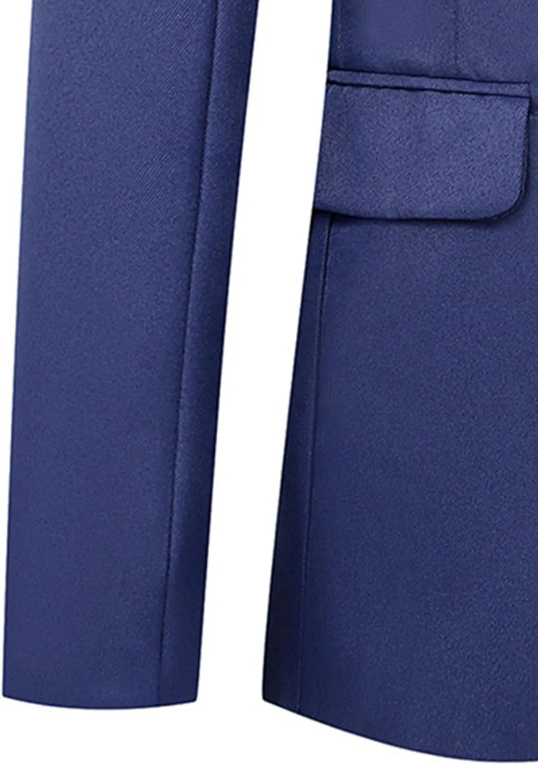 Men's Casual Blazer Jacket Fashion Slim Fit Business Sports Coat One Button Notched Lapel Business Suit Jacket