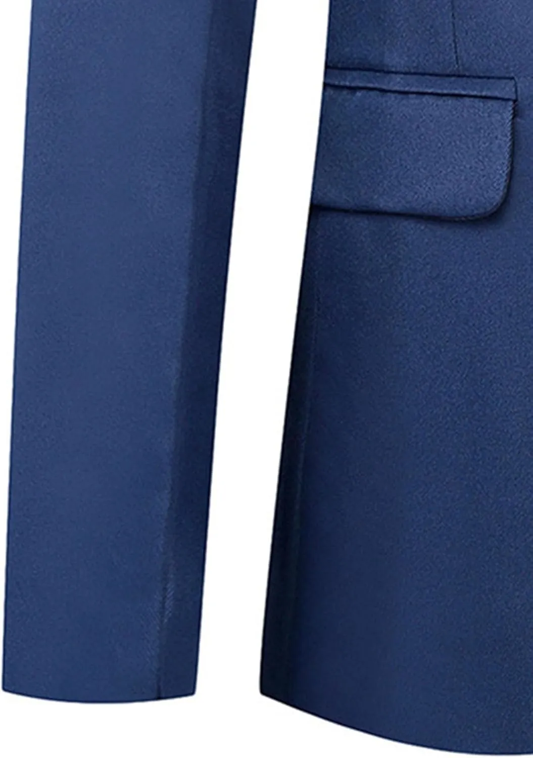 Men's Casual Blazer Jacket Fashion Slim Fit Business Sports Coat One Button Notched Lapel Business Suit Jacket