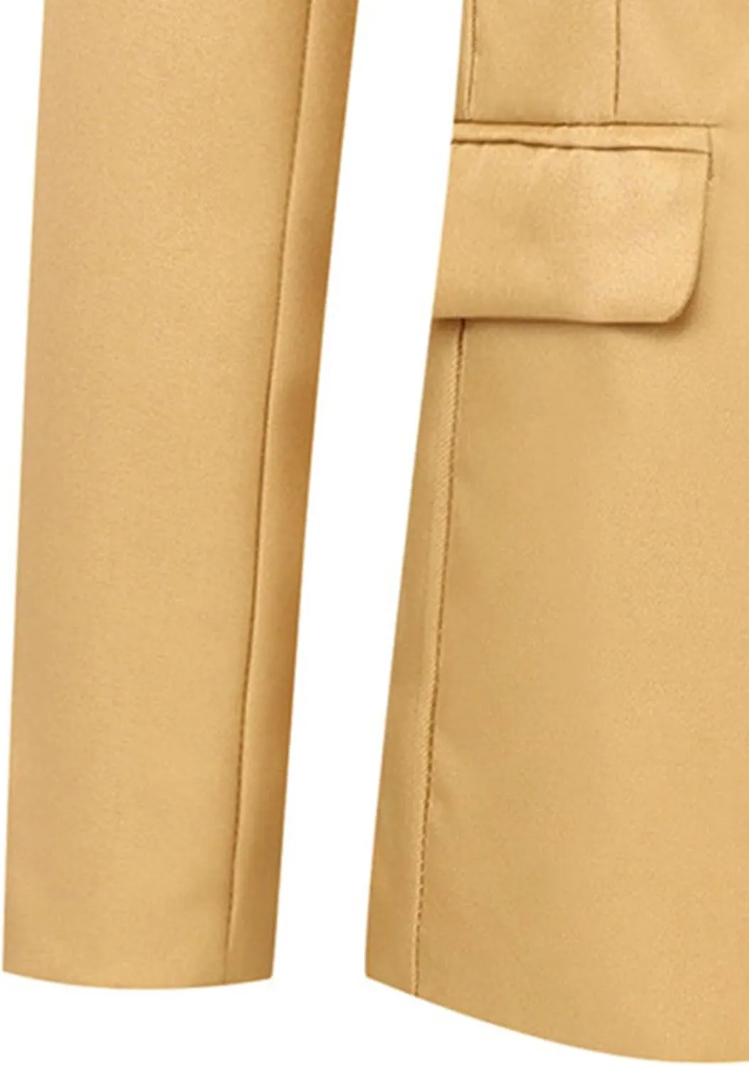 Men's Casual Blazer Jacket Fashion Slim Fit Business Sports Coat One Button Notched Lapel Business Suit Jacket