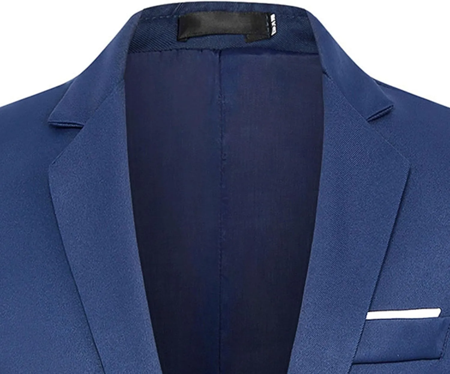Men's Casual Blazer Jacket Fashion Slim Fit Business Sports Coat One Button Notched Lapel Business Suit Jacket