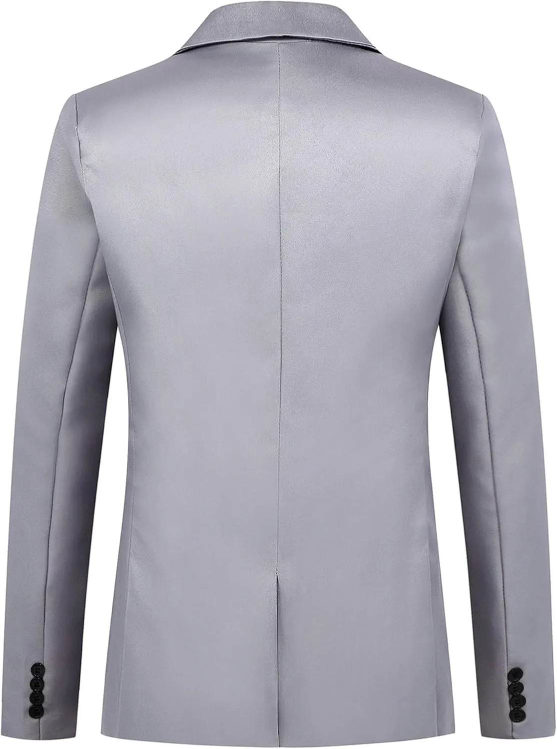 Men's Casual Blazer Jacket Fashion Slim Fit Business Sports Coat One Button Notched Lapel Business Suit Jacket