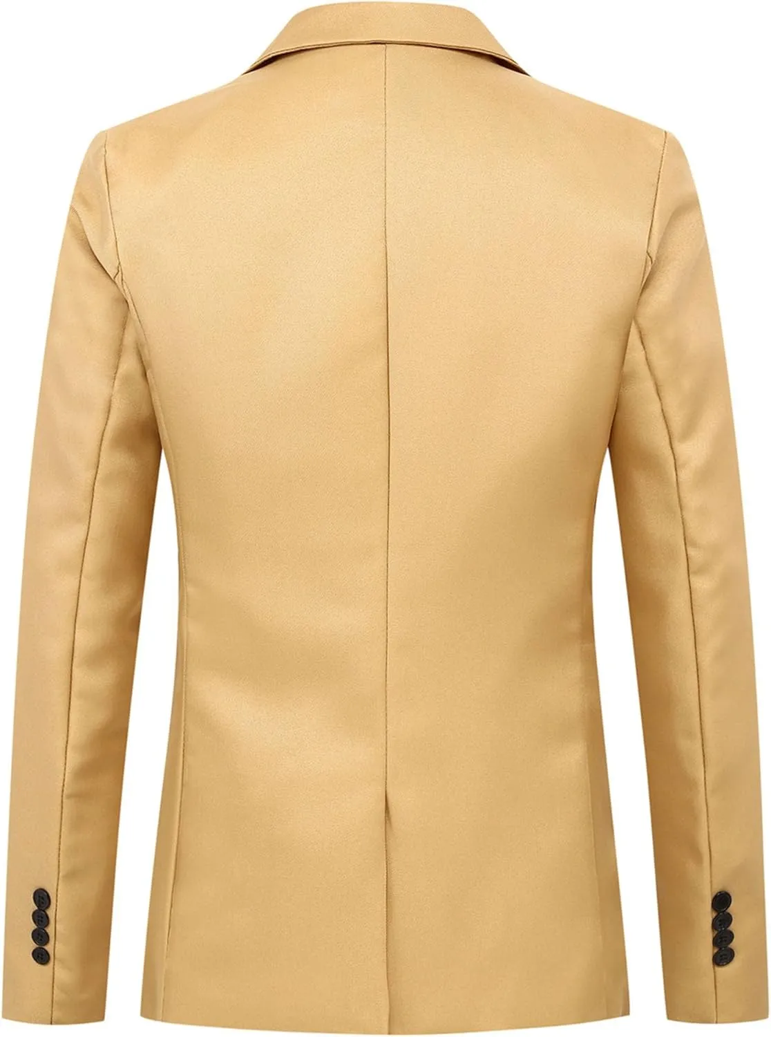 Men's Casual Blazer Jacket Fashion Slim Fit Business Sports Coat One Button Notched Lapel Business Suit Jacket