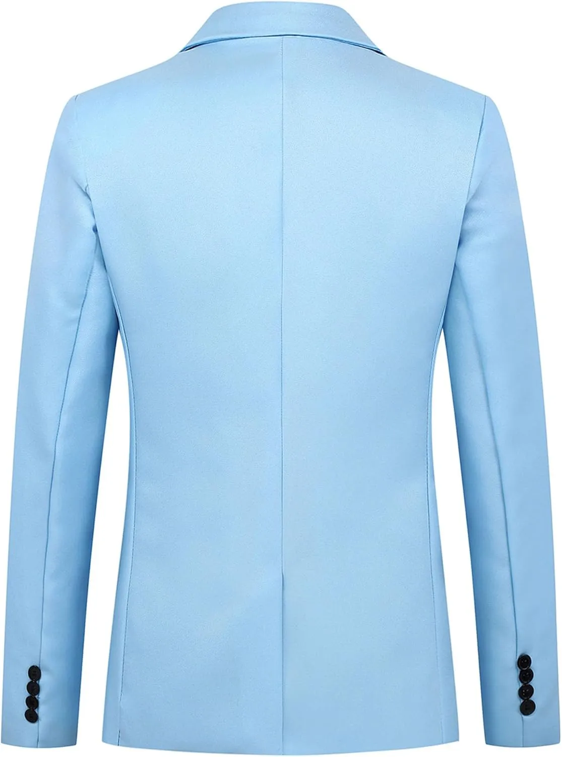 Men's Casual Blazer Jacket Fashion Slim Fit Business Sports Coat One Button Notched Lapel Business Suit Jacket