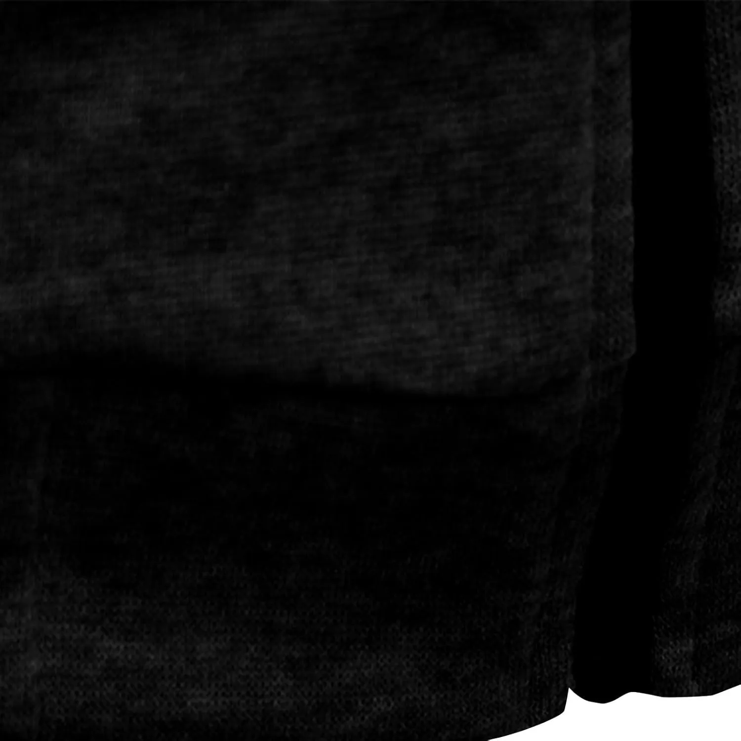 Men's Double Zipper Stand Collar Jacket Drawstring Long Sleeve Hooded Sweatshirt Fashion Casual Jacket with Pockets