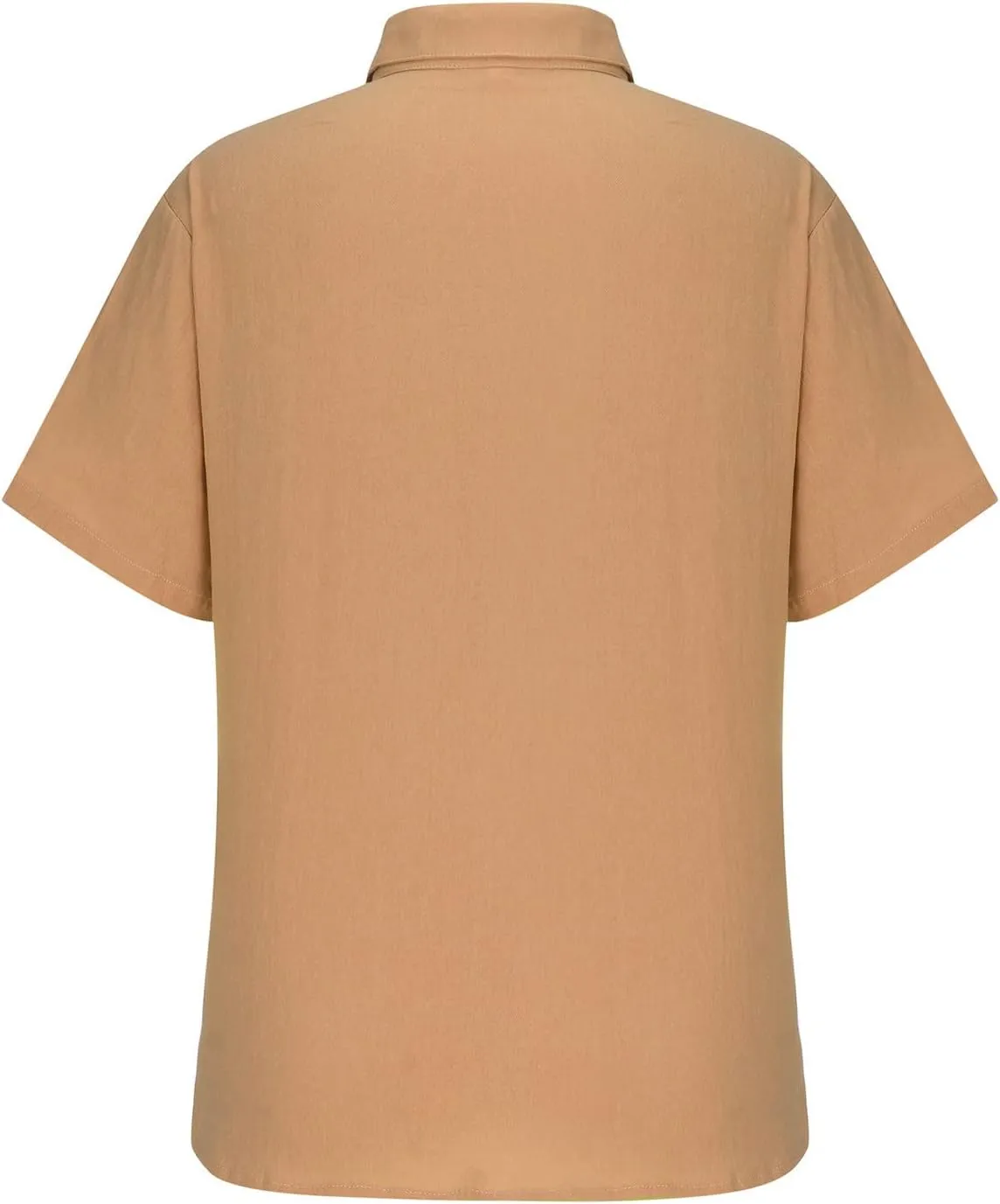 Mens Linen Shirts Casual Fashion Short Sleeve Button Down Shirt Loose Fit Solid Cotton Linen Summer Beach Outfits