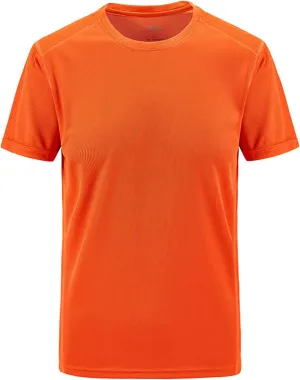Mens Plus Size T Shirs Sports Training Tee Short Sleeve Moisture Wicking Tshirts Summer Workout Tops