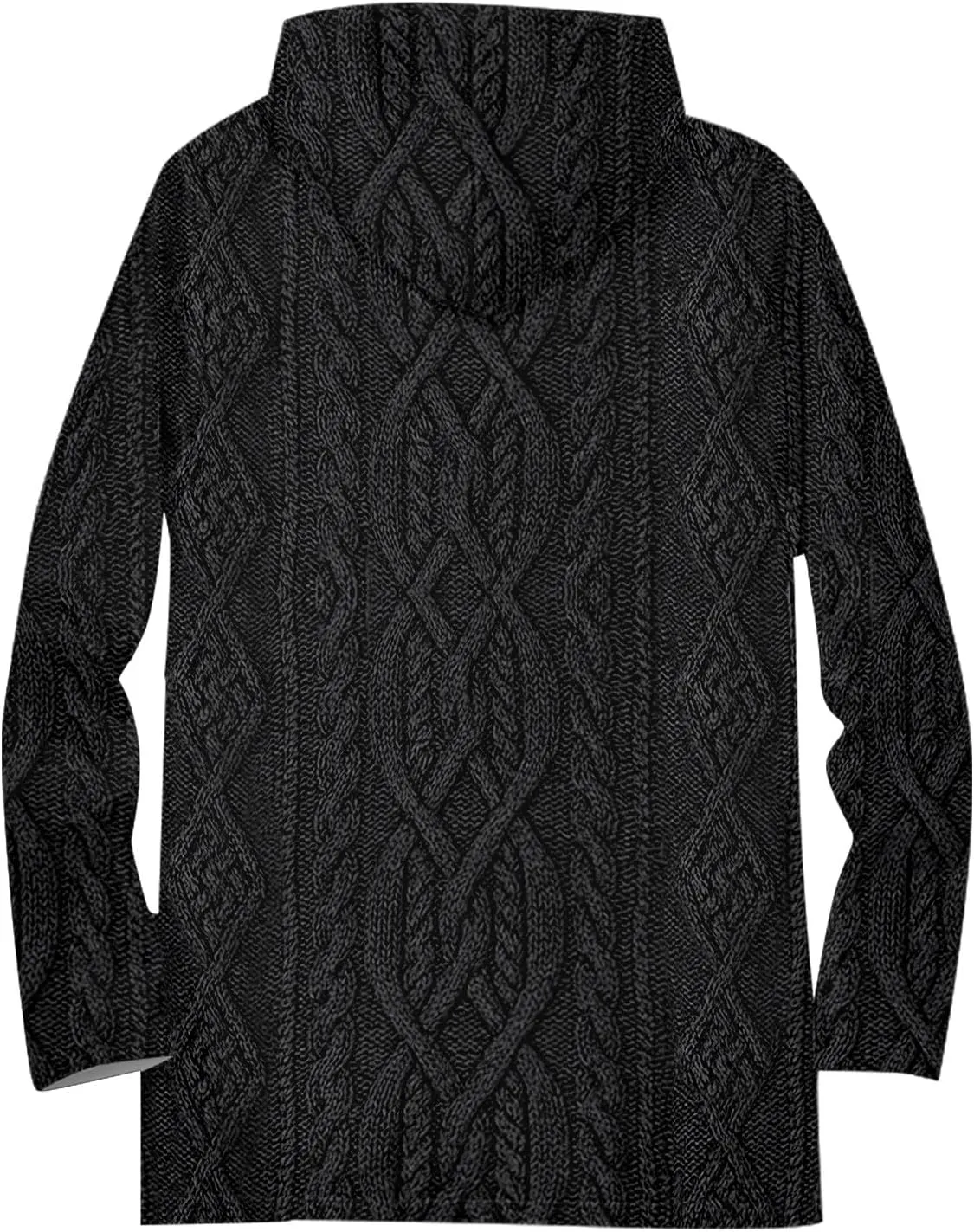 Mens Sherpa Hoodie Full-Zip Heavyweight Casual Hooded Warm Thick Thermal Hoodies