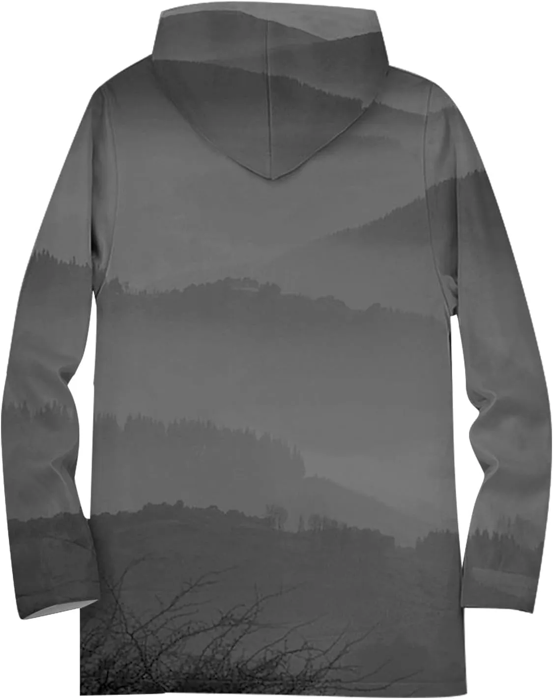 Mens Sherpa Hoodie Full-Zip Thick Heavyweight Sweatshirt Warm Winter Fleece Hooded