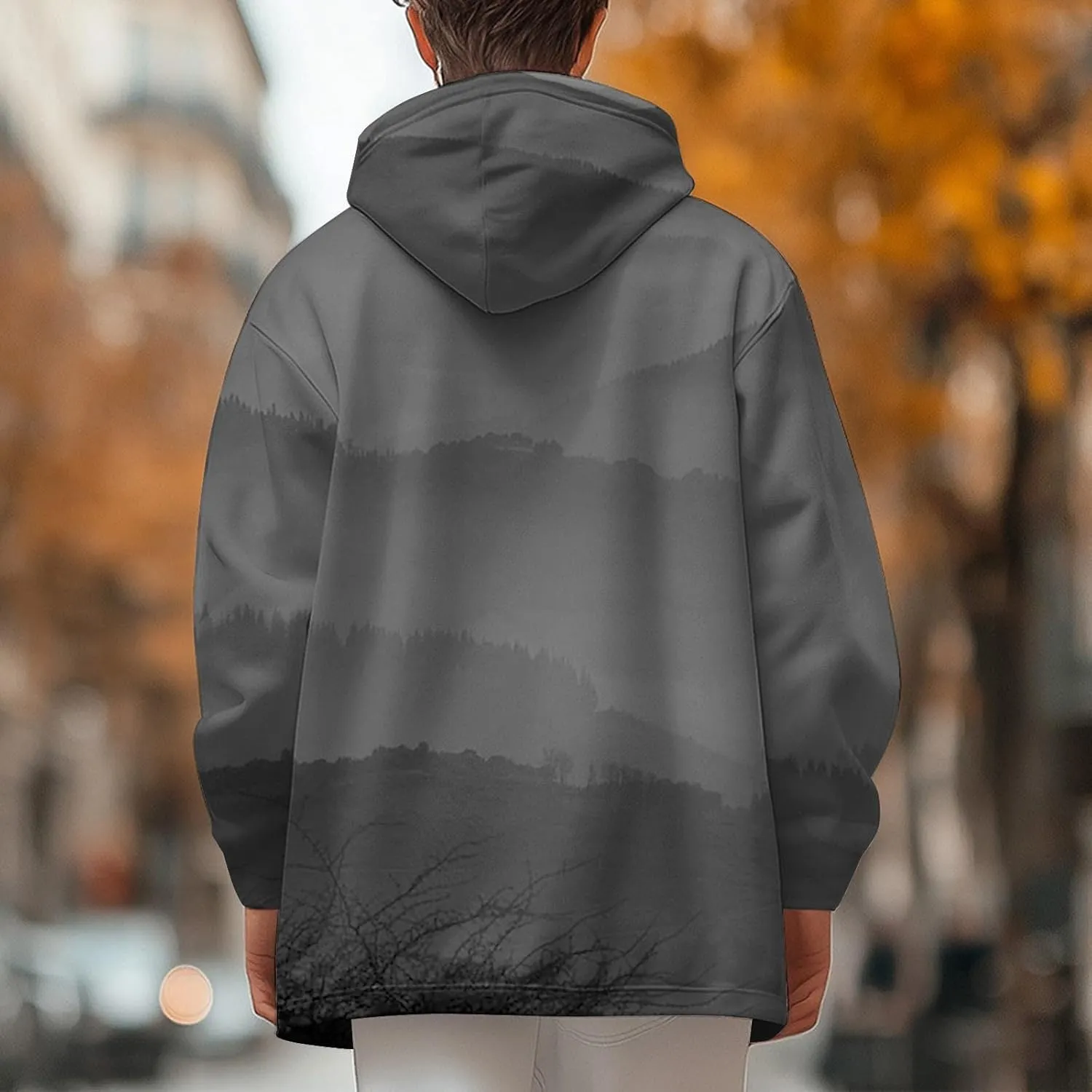 Mens Sherpa Hoodie Full-Zip Thick Heavyweight Sweatshirt Warm Winter Fleece Hooded