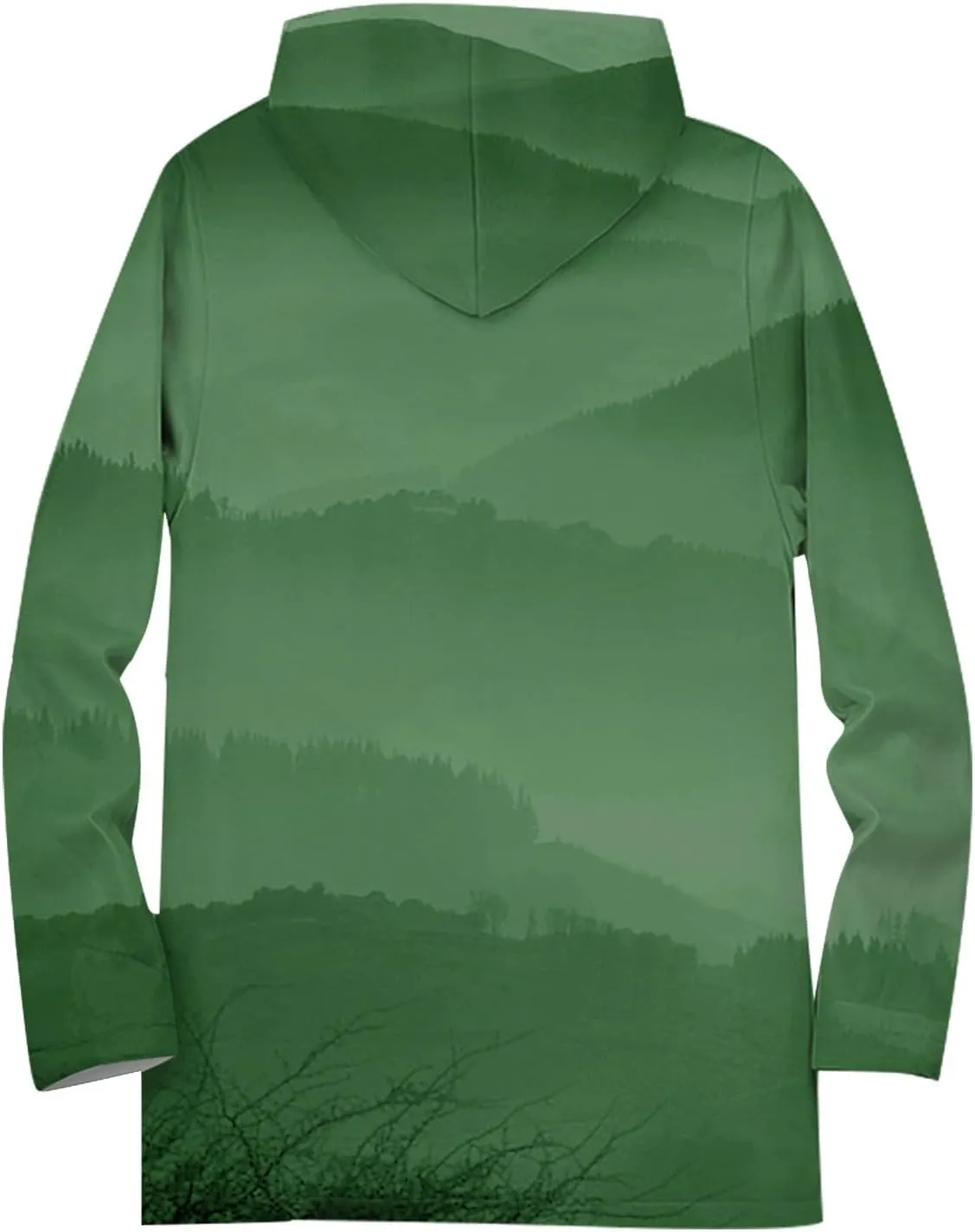 Mens Sherpa Hoodie Full-Zip Thick Heavyweight Sweatshirt Warm Winter Fleece Hooded