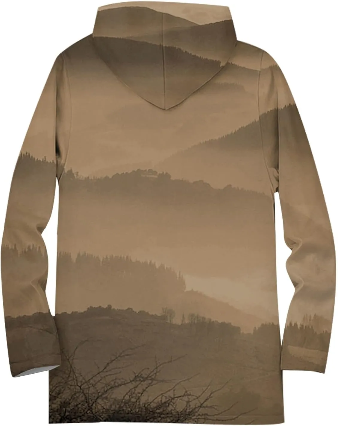 Mens Sherpa Hoodie Full-Zip Thick Heavyweight Sweatshirt Warm Winter Fleece Hooded