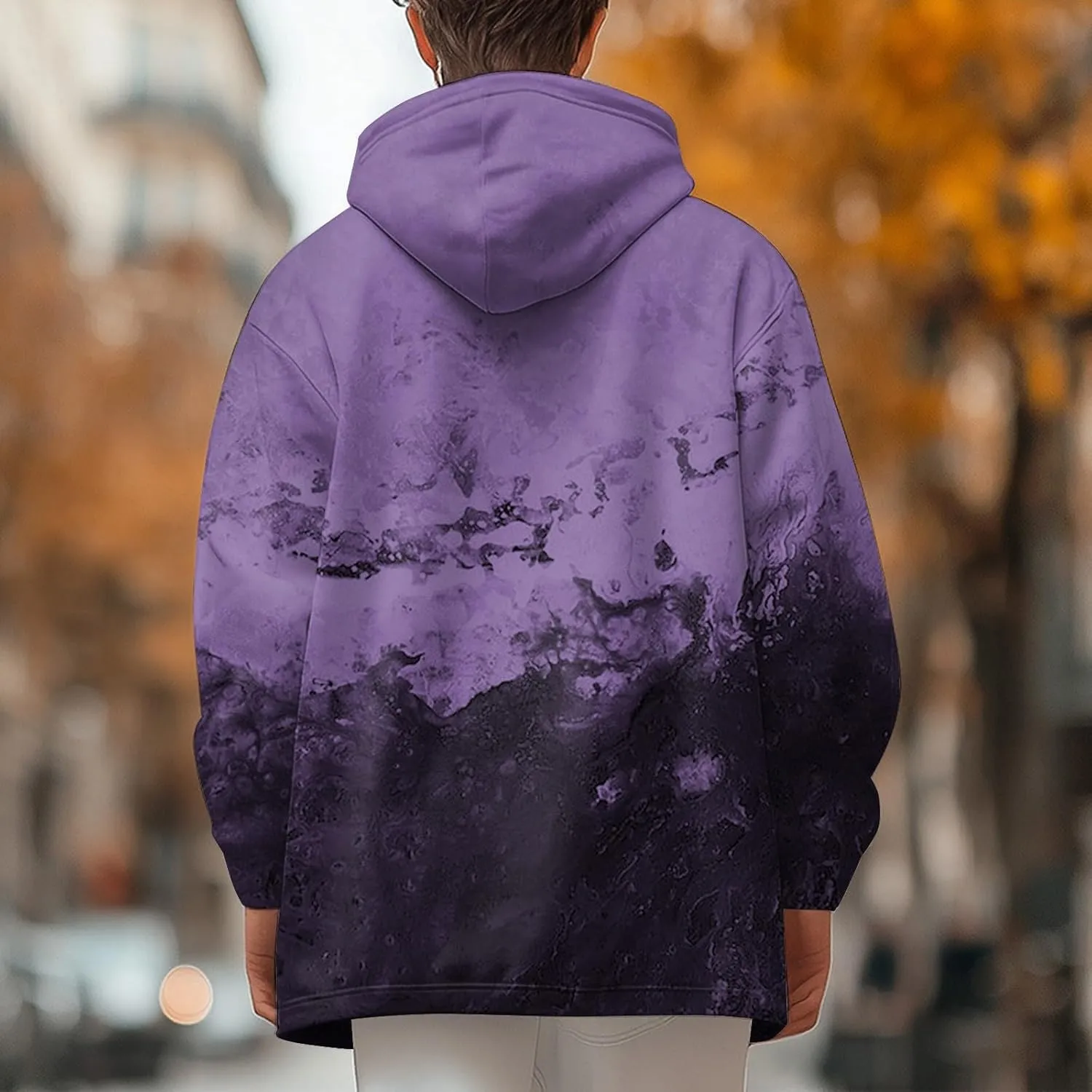 Mens Sherpa Lined Hoodie Full-Zip Heavyweight Fleece Sweatshirt Casual Winter Thermal Hooded
