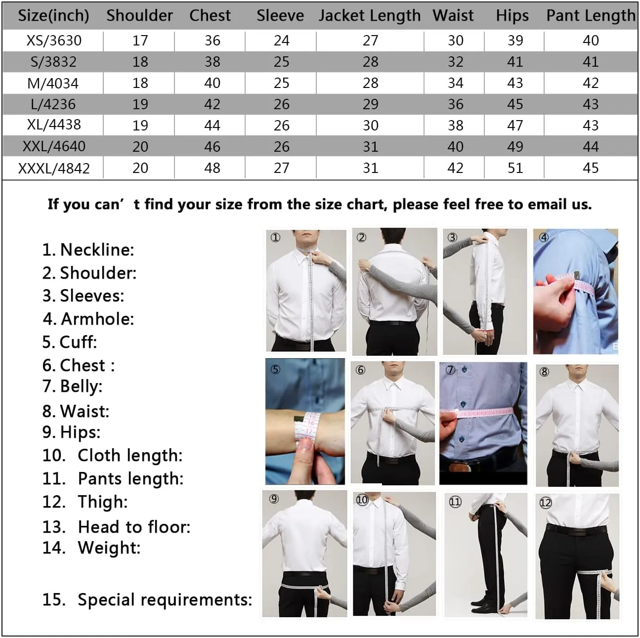 Men's Suits Slim Fit 2 Pieces Wedding Suit Blazer Groomsmen Prom Suits Business Casual Suit