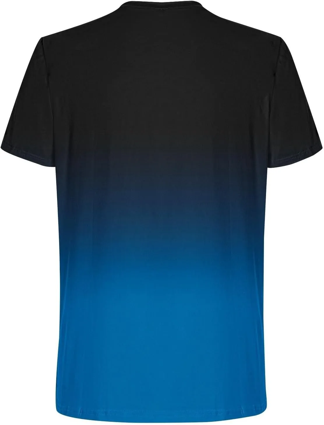 Mens Summer Streetwear Casual T Shirts Short Sleeve Ombre Tropical Print Tee Shirts Loose Fit Fashion Hip Hop Tshirts