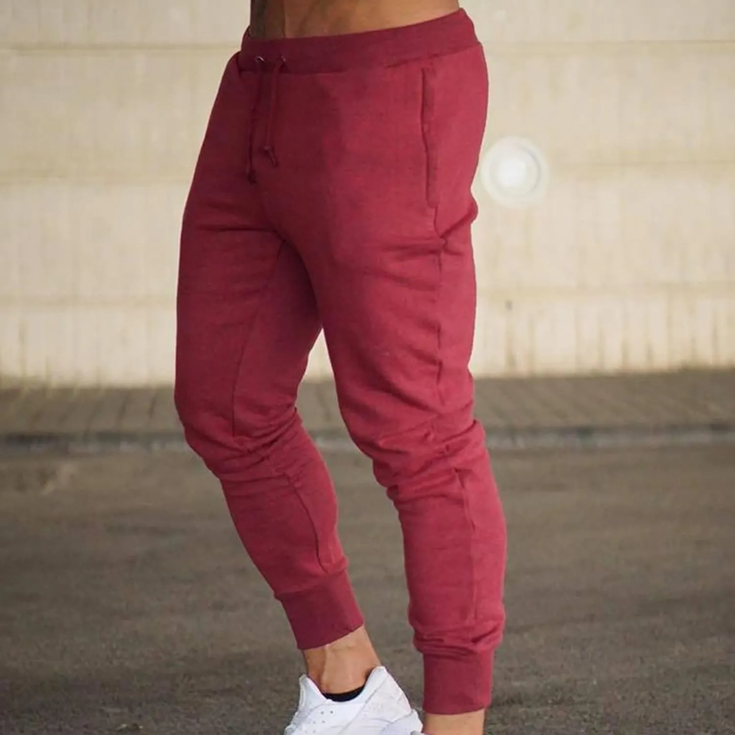 Men's Sweatpants Athletic Cargo Pants for Men Casual Work Trousers Tactical Pants Hiking Sweat Pants Track Joggers