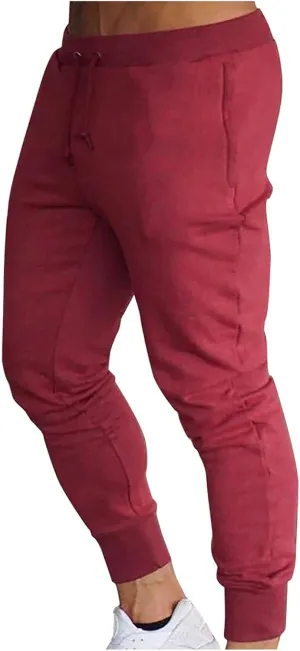 Men's Sweatpants Athletic Cargo Pants for Men Casual Work Trousers Tactical Pants Hiking Sweat Pants Track Joggers