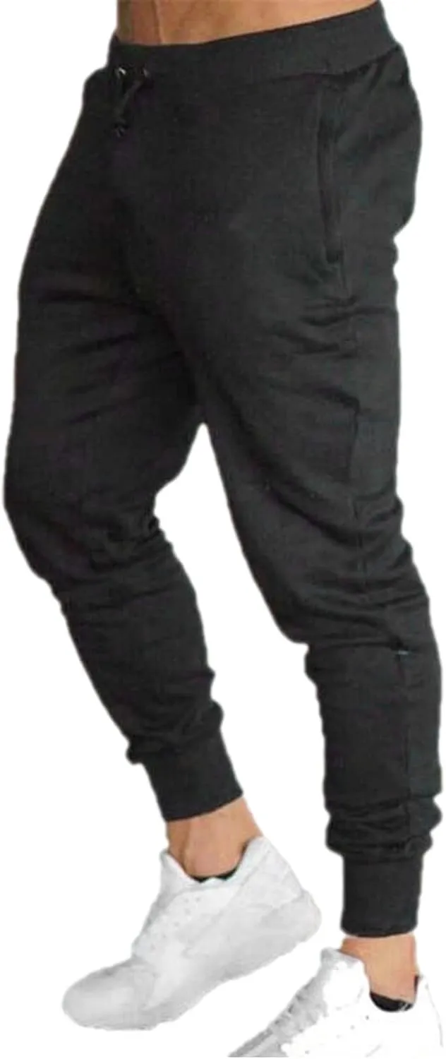 Men's Sweatpants Athletic Cargo Pants for Men Casual Work Trousers Tactical Pants Hiking Sweat Pants Track Joggers
