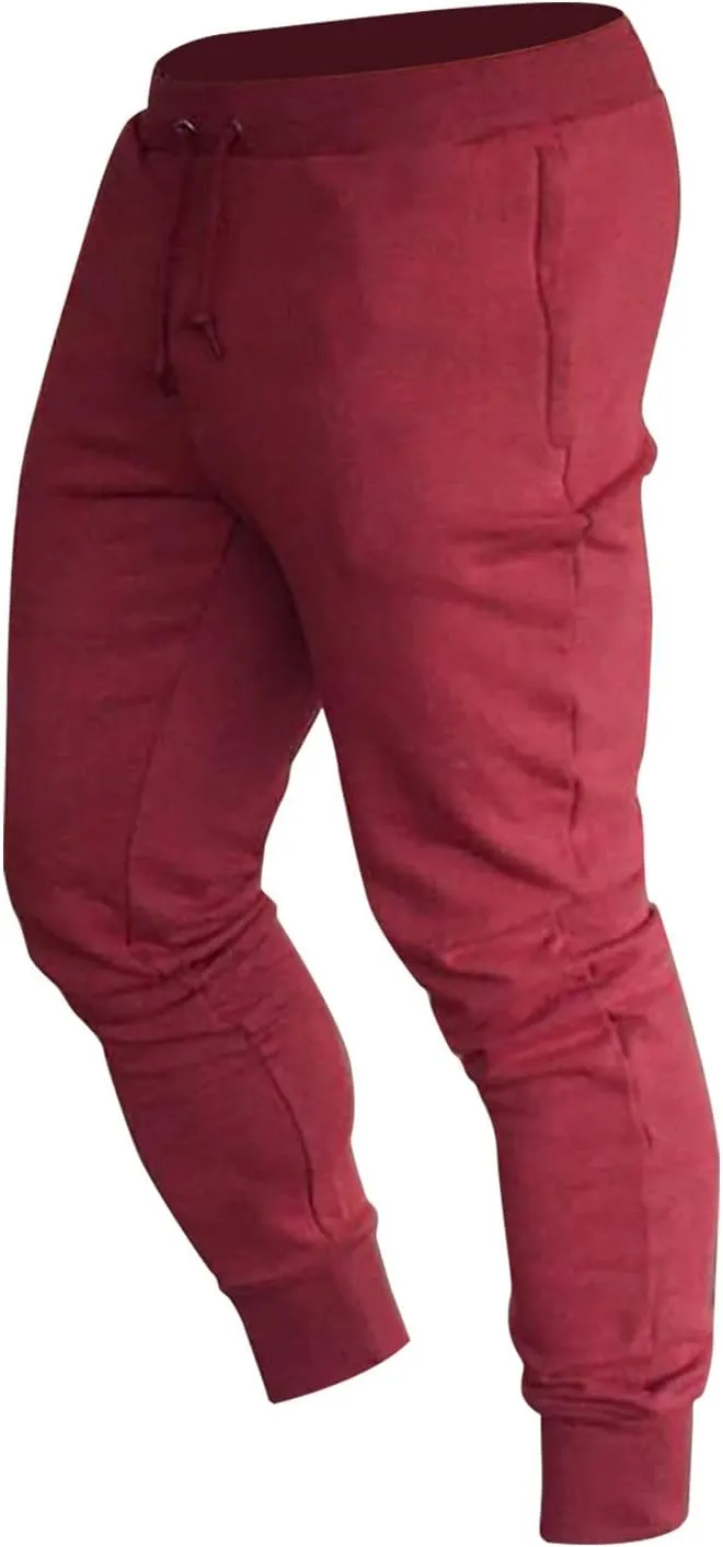Men's Sweatpants Athletic Cargo Pants for Men Casual Work Trousers Tactical Pants Hiking Sweat Pants Track Joggers