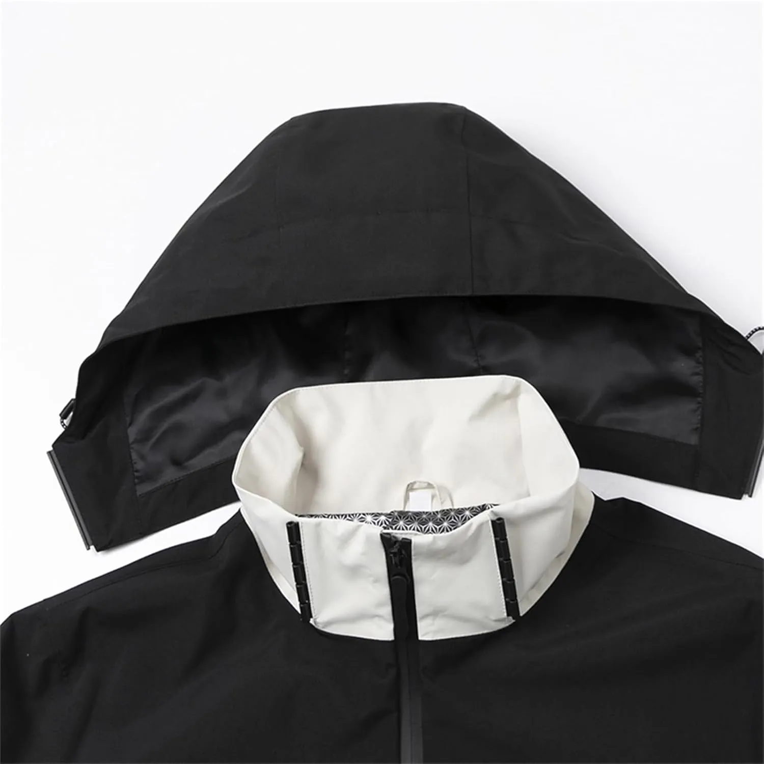 Mens Windproof Jacket Waterproof Jacket for Men Hooded Windbreaker Raincoat Mountaineering Hiking Winter Outwear