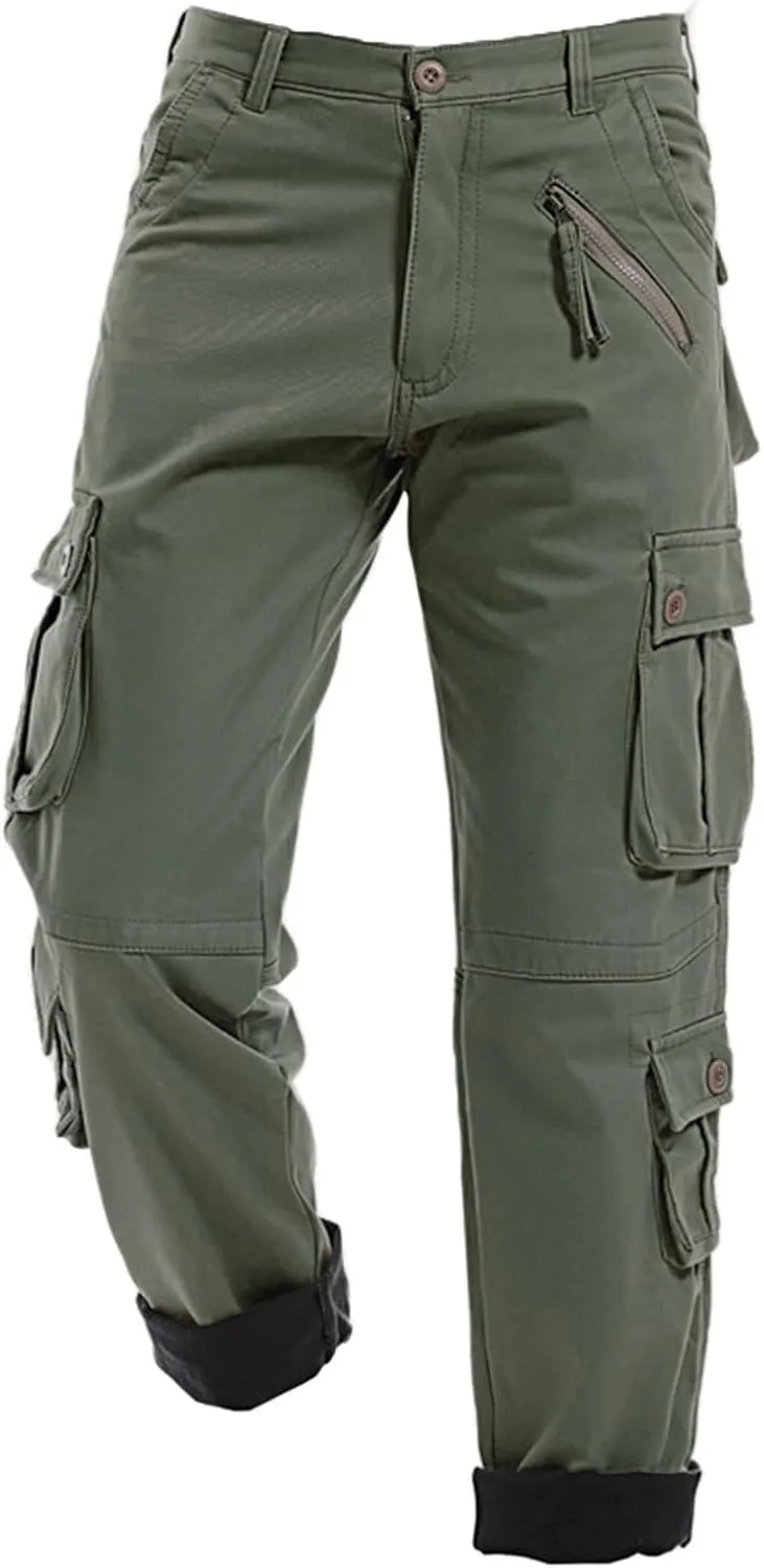 Mens Work Pants Big and Tall Hiking Pants Mens Black Stretchy Work Pants All Terrain Cargo Pants for Men Khaki Pants
