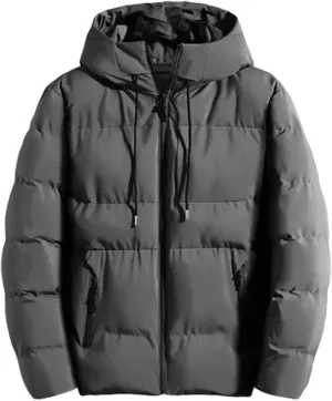 Mens Zip Up Fleece Warm Jackets Thick Coats Breathable Top Zipper Lapel Solid Jacket Winter Coat Warm Parka Jacket