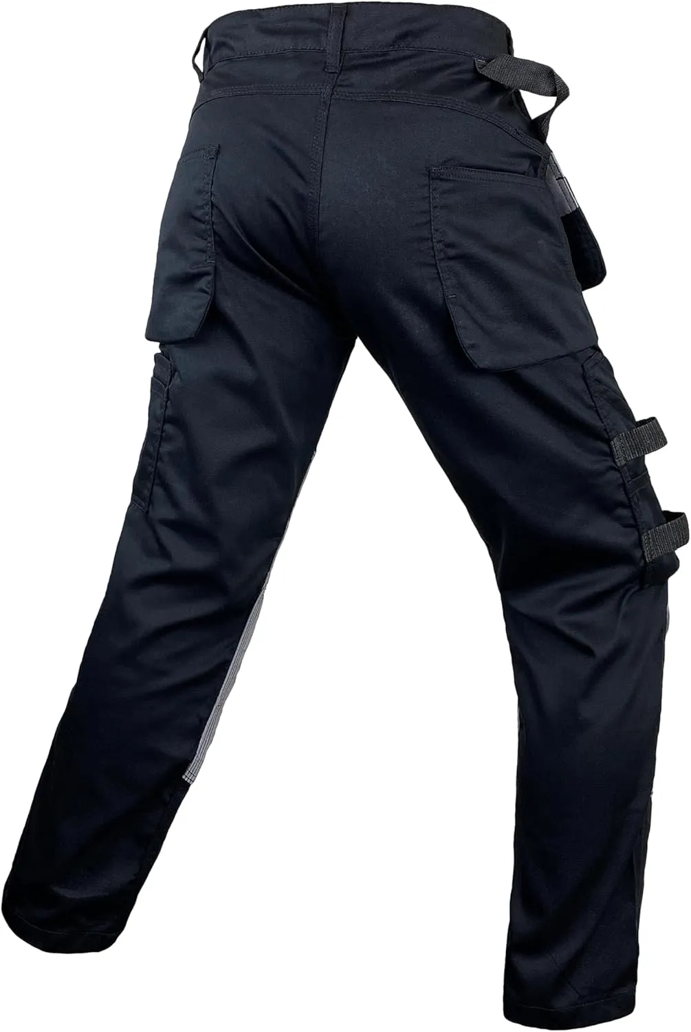 Notus Men’s Work Casual Tactical Cordura Knee Carpenter Construction Utility Cargo Work Trousers Pants