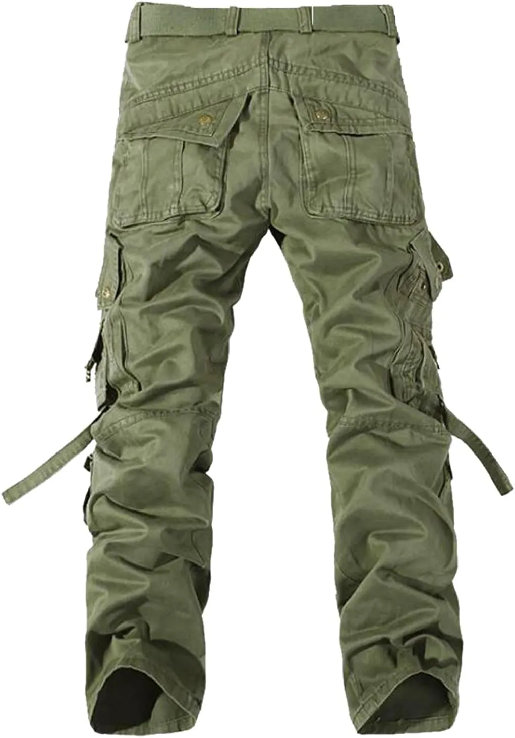 Pants for Men Men's Military Cargo Tactical Pants Lightweight Cotton Stretch Combat Outdoor Hiking Pants Sweatpants for Men Cargo Pants for Men Mens Work Pants Mens Athletic ZXUS0215-SALE1681 Green
