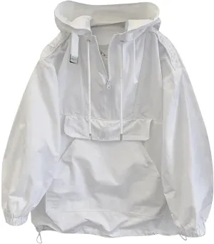 Rain Jackets for Women Men Waterproof Breathable Rain Coats Lightweight Outdoor Hood Raincoat Outerwear