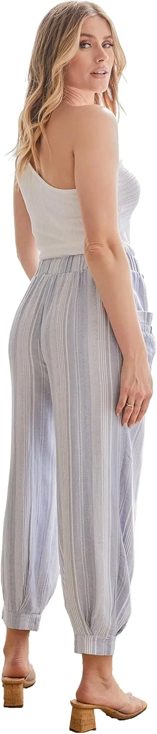 Royalty For Me Womens Women’s Casual Summer High Rise Pants