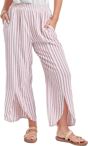 Royalty For Me Womens Women’s Casual Summer High Rise Pants