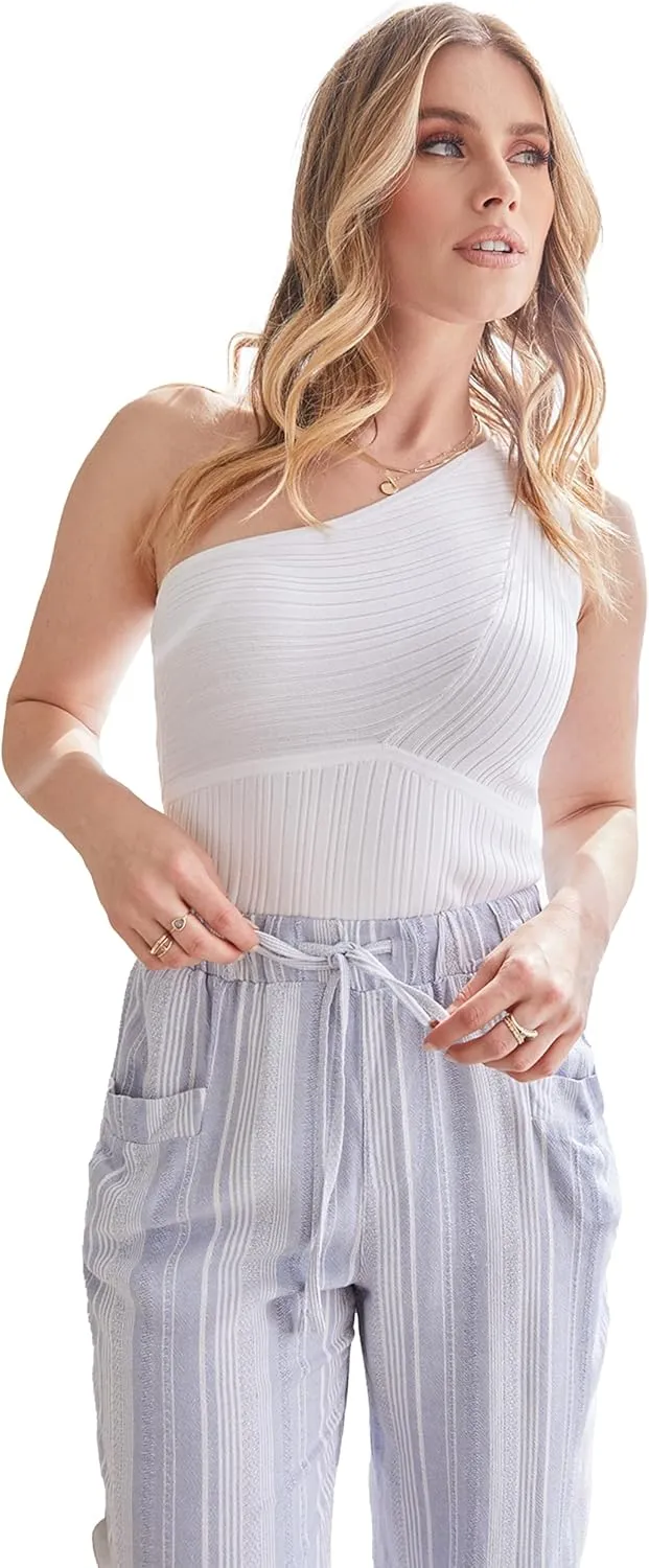 Royalty For Me Womens Women’s Casual Summer High Rise Pants