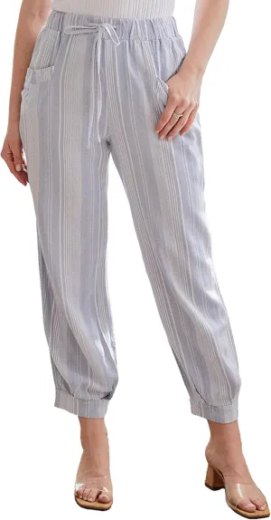 Royalty For Me Womens Women’s Casual Summer High Rise Pants
