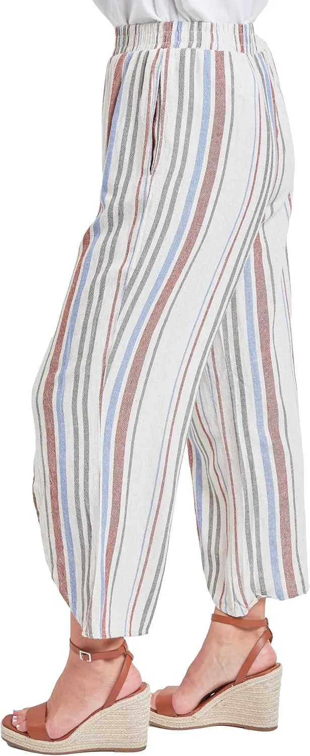 Royalty For Me Womens Women’s Casual Summer High Rise Pants