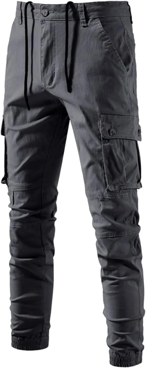 RTRDE Men's Pants Hiking Outdoor Quick Dry Work Fishing Joggers Pants Work, 32-40