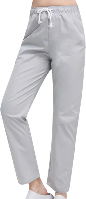 Straight Leg Pants for Women Drawstring Casual Lounge Soft Trousers Stretch Breathable Joggings with Drawstring