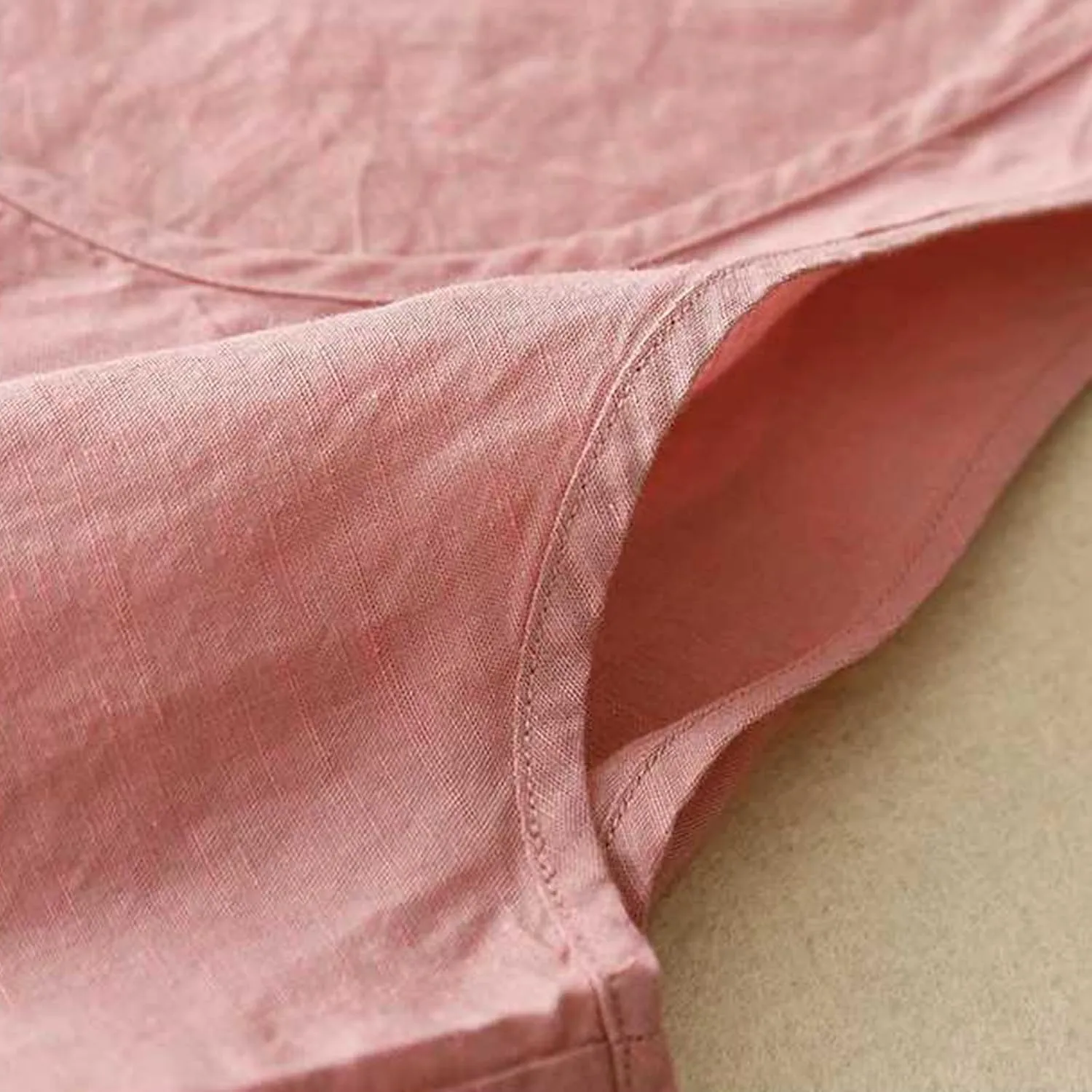 Summer Cotton Linen Tank Tops Women Sleeveless Square Neck Tees Shirts Elegant Solid Color Lightweight Comfy Blouses