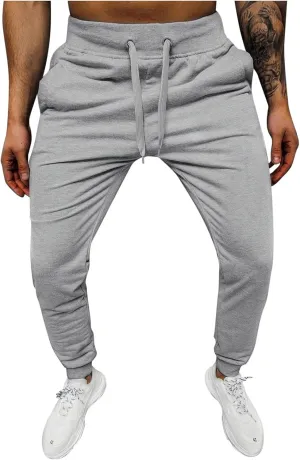 Sweat Pants for Mens Drawstring Straight Work Pants Casual Loose Cargo Pants Men Trousers for Men Relaxed Fit