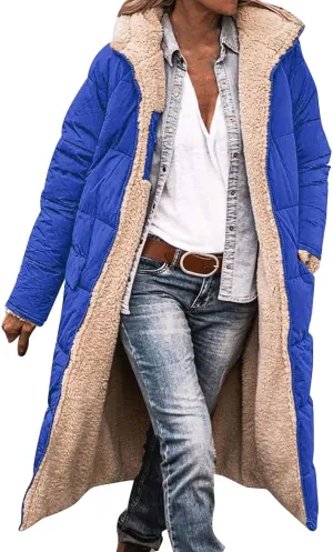 The Day on Clearance Deals Womens Fall Jacket Puffer Down Jacket Women Sweatshirt Blazer Women's Black Winter Coat Ladies Fleece Jacket Long Warm Coats for Women Winter