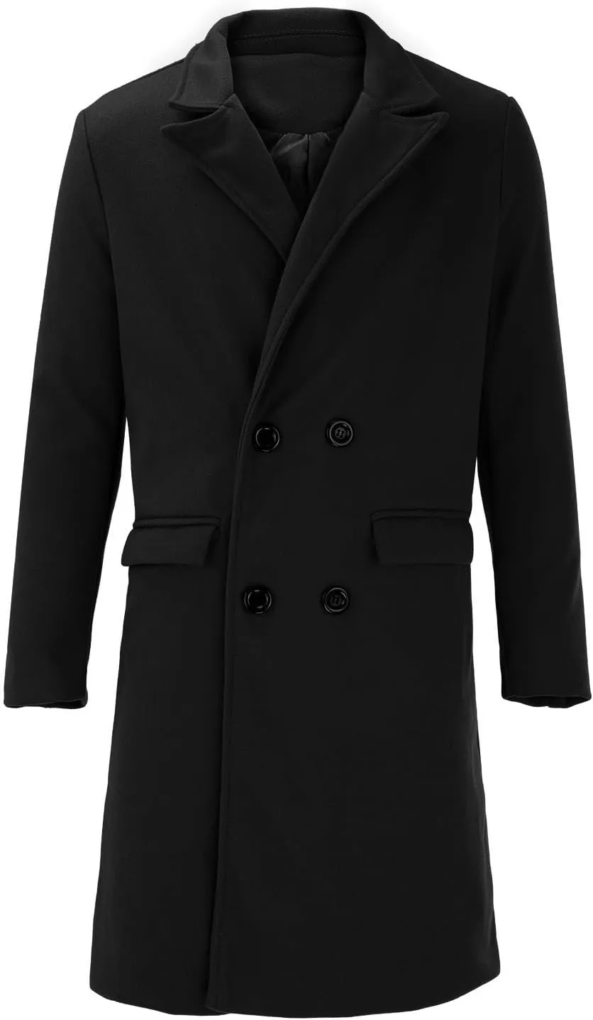 Trench Coats for Mens 2023 Fall Winter Hooded Jackets ies Windbreaker Coats 2023 Trench Coats Windbreaker Parka Coat