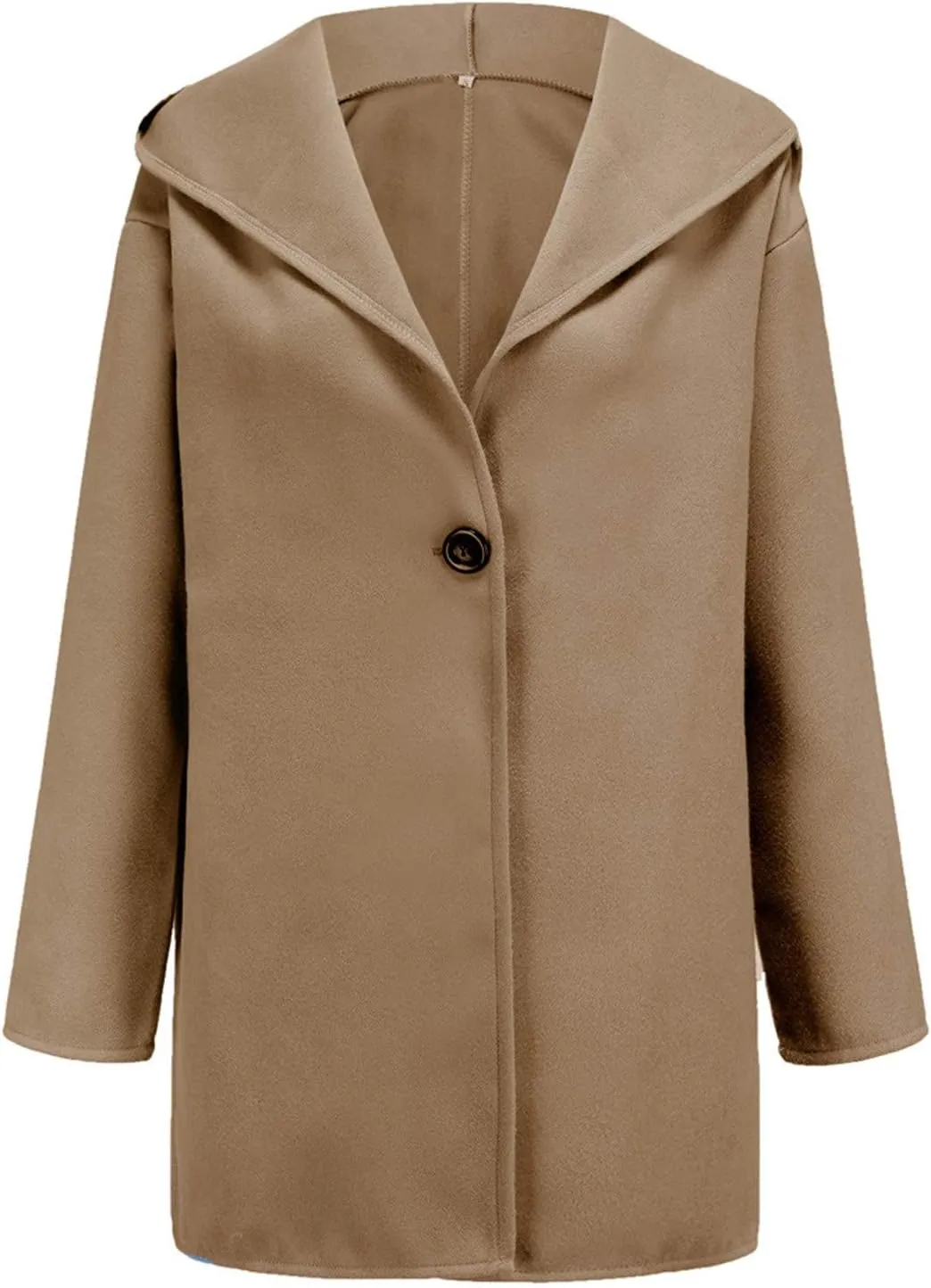 Trench Coats for Women Long Jacket Loose Fitting Warm Winter Outwear Fashion Lapel Jacket Coats Long Coats for Women