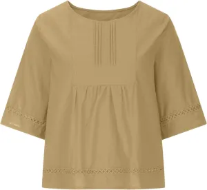 Vintage Cotton Linen Tops for Women Short Sleeve Crew Neck Shirts Summer Casual Comfy Peasant Tees Lightweight Blouse