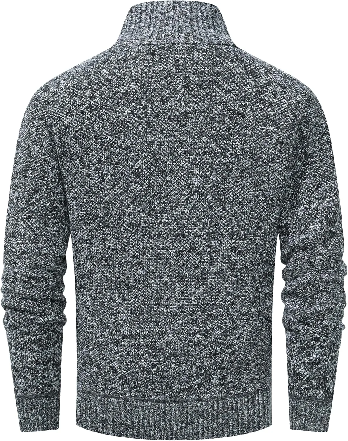 VtuAOL Men's Cardigan Sweaters Casual Full Zip Sweaters Knitted Cardigan with Pockets