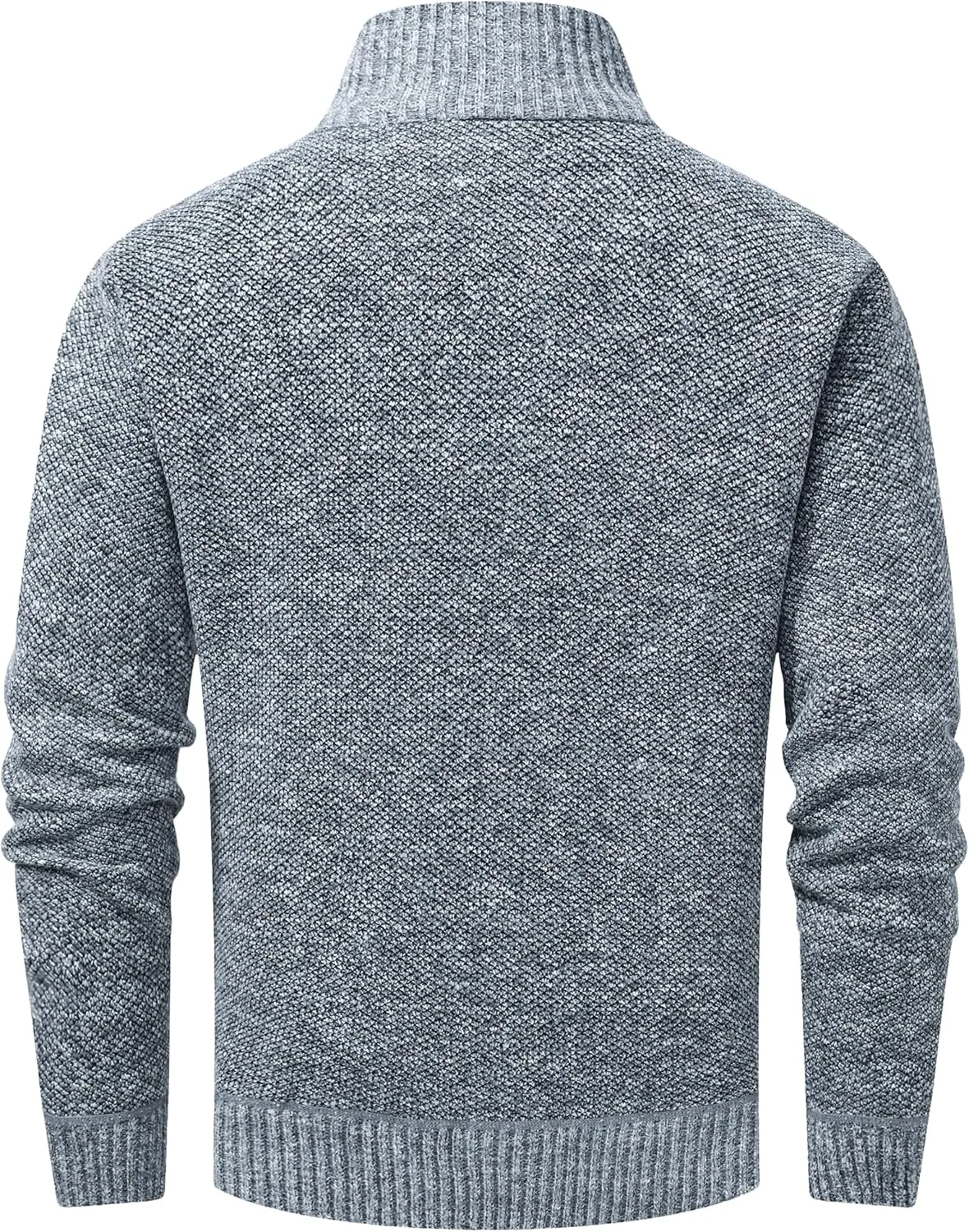 VtuAOL Men's Cardigan Sweaters Casual Full Zip Sweaters Knitted Cardigan with Pockets