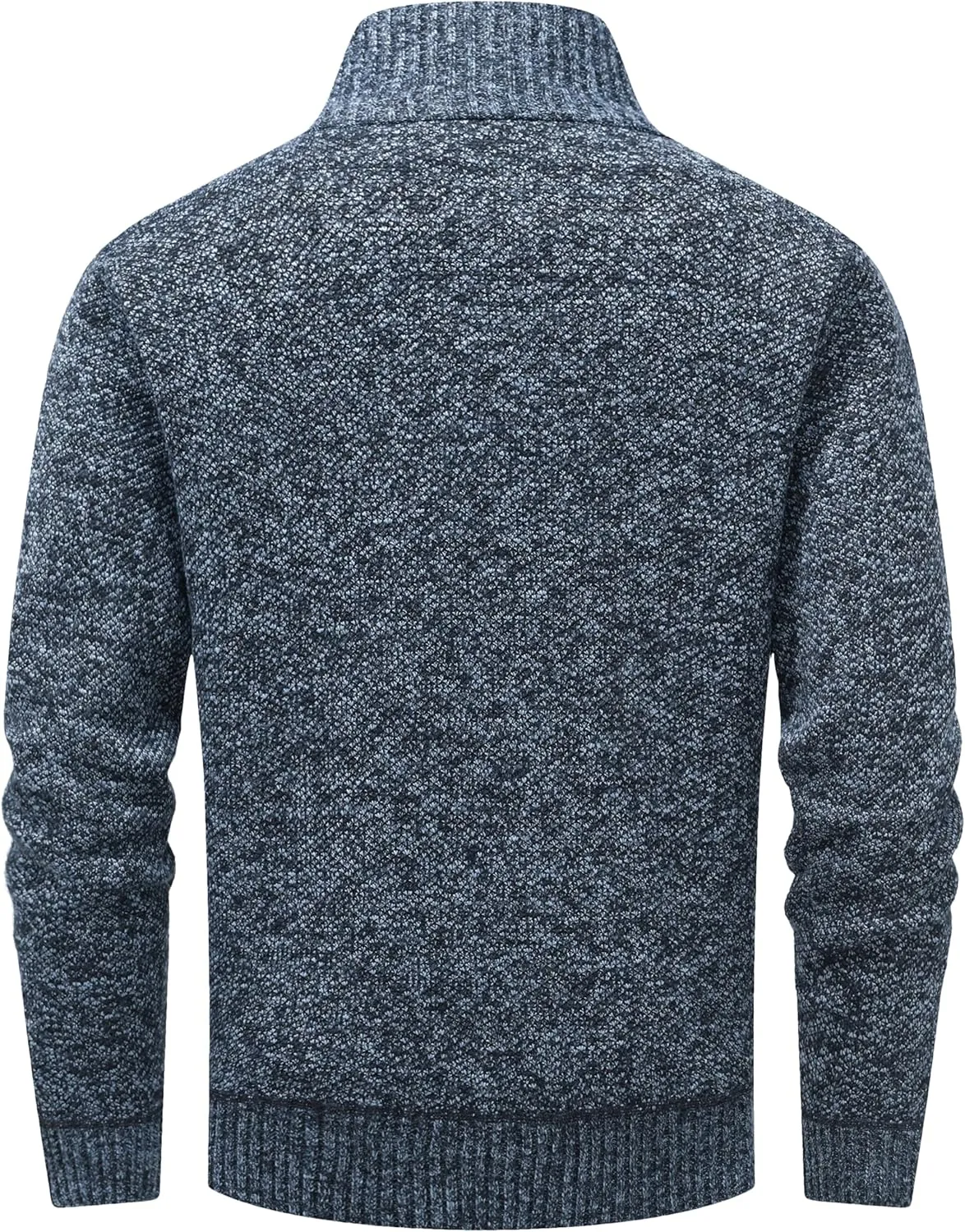 VtuAOL Men's Cardigan Sweaters Casual Full Zip Sweaters Knitted Cardigan with Pockets