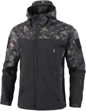 Waterproof Jackets For Men Lightweight Rain Jackets Hooded Raincoat Zip Windbreaker For Running Hiking Travel Coats