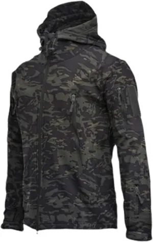 Winter Jackets for Men Rain Jackets Waterproof with Hooded Lightweight Windbreaker Outdoor Hiking Running Travel Coat