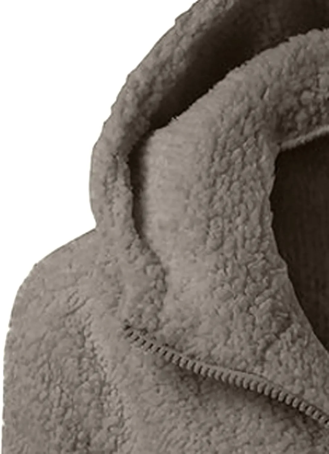 Women Faux Fur Fleece Jacket Casual Zipper Hooded Coat Spring Fall Transitional Fashion Lightweight Sherpa Coat