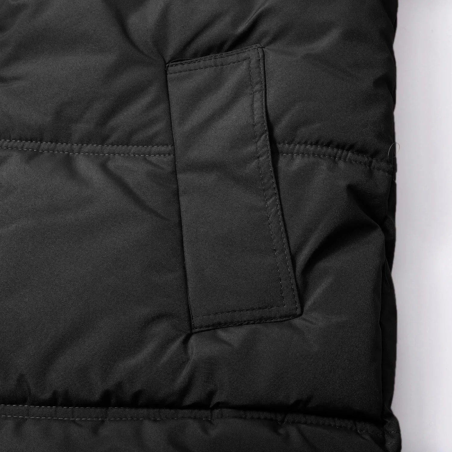 Women Puffer Jacket Cotton Clothes Solid Color Length Loose Jacket Hooded Windproof Comfortable Warm Down Cotton